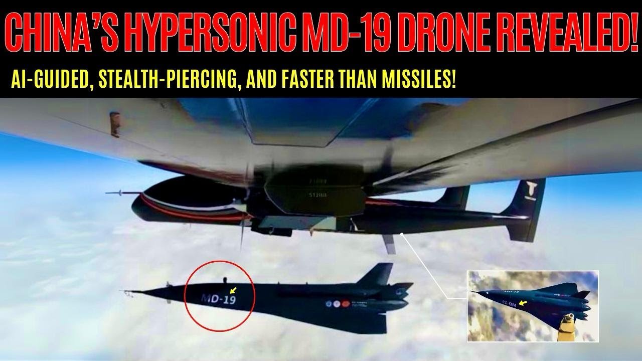 China’s MD-19 Hypersonic Drone Outsmarts All Air Defenses!