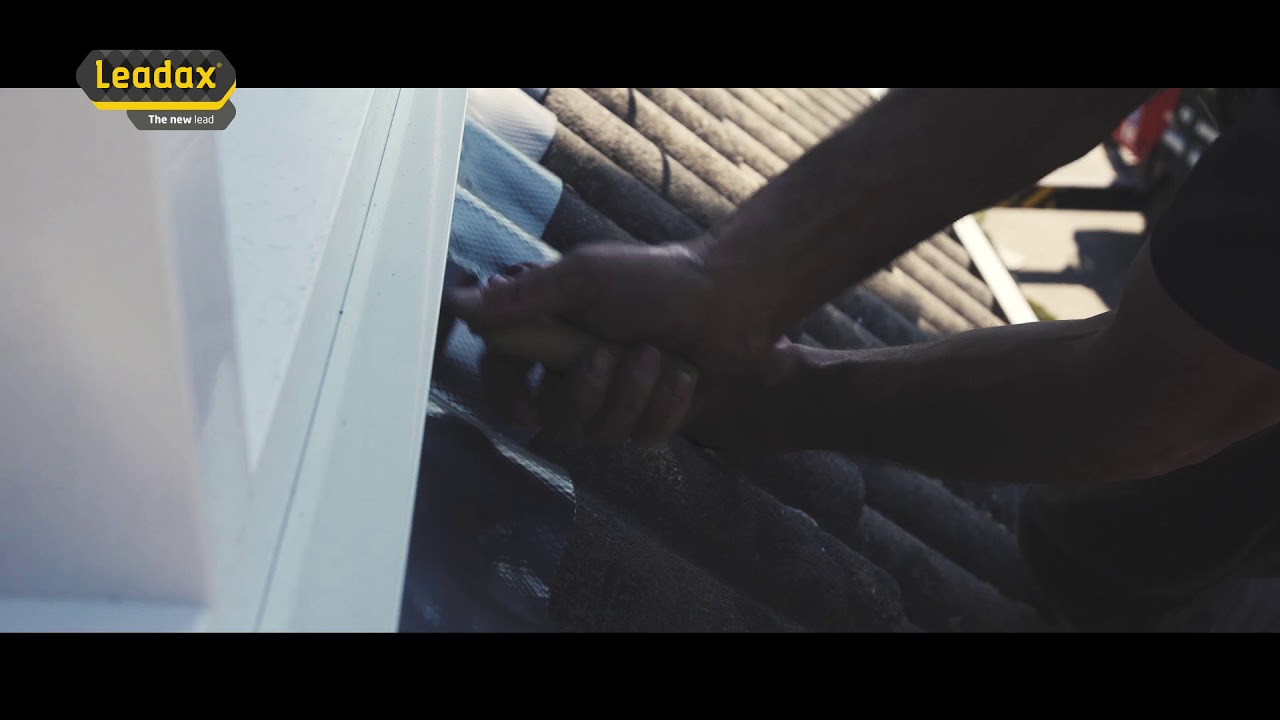 Leadax applied to the base of a dormer