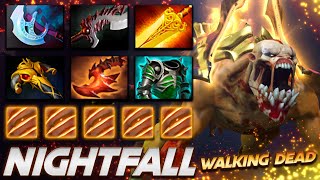 Nightfall Lifestealer Walking Dead - Dota 2 Pro Gameplay [Watch & Learn]