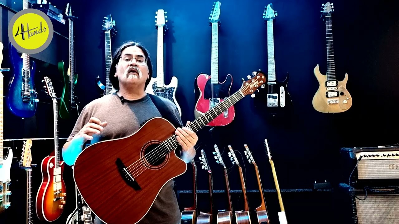 REVIEW - DEMONSTRAÇÃO - VIOLÃO - STRINBERG - SD200C - BLACK SERIES - NATURAL - AÇO