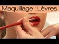 Comment appliquer un rouge  lvres rouge