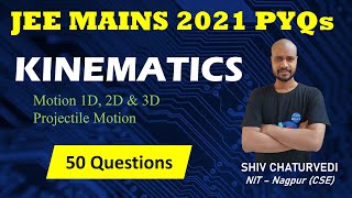 Kinematics || JEE MAINS PREVIOUS YEAR QUESTIONS || SHIV CHATURVEDI