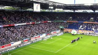 MSV Duisburg Fans trauern in der Halbzeit um Dirk Lechtenberg