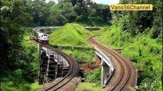 Pemandangan Langka Kereta Api Indonesia Free Footage & Backsound no copyright