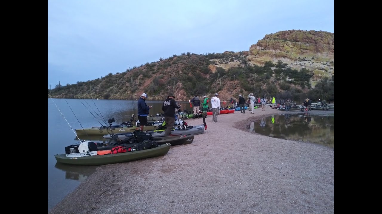 March LG Kayak Fishing Open Saguaro Lake YouTube