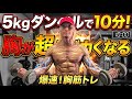 5kgのダンベルで10分!胸が超デカくなる筋トレ!【初心者🔰】 #筋トレ #自宅トレーニング #胸トレ #ダイエット #ボディメイク #workout #fitness #bodybuilding