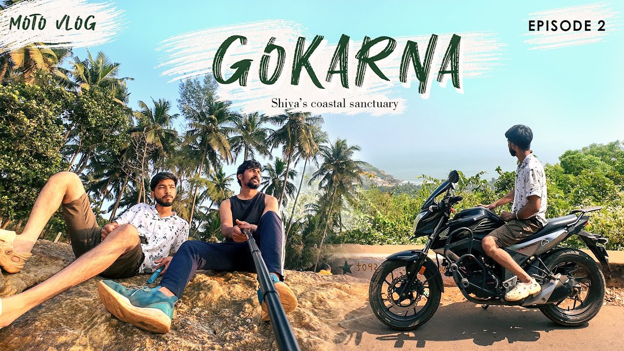 Finally Reached Shiva’s Coastal Sanctuary! 🙏🌊 | Gadhinglaj to Gokarna Ride | Ep 2 #AbhayRides