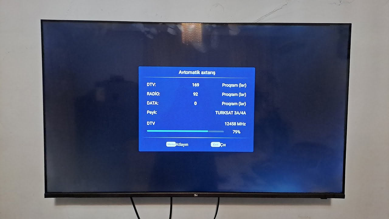 Televizorda kanalların yığılması yolları, Peyk antena + 