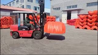 transport dredging pipe and pipe floats