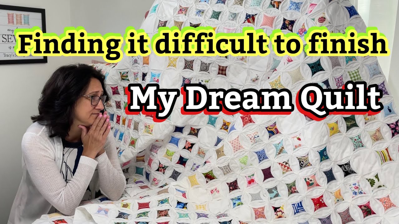 💟Cathedral Window Quilt ~ Quilting Encouragement Welcome 💟