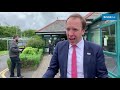 Health Secretary Matt Hancock visits vaccination hotspot Weston-super-mare