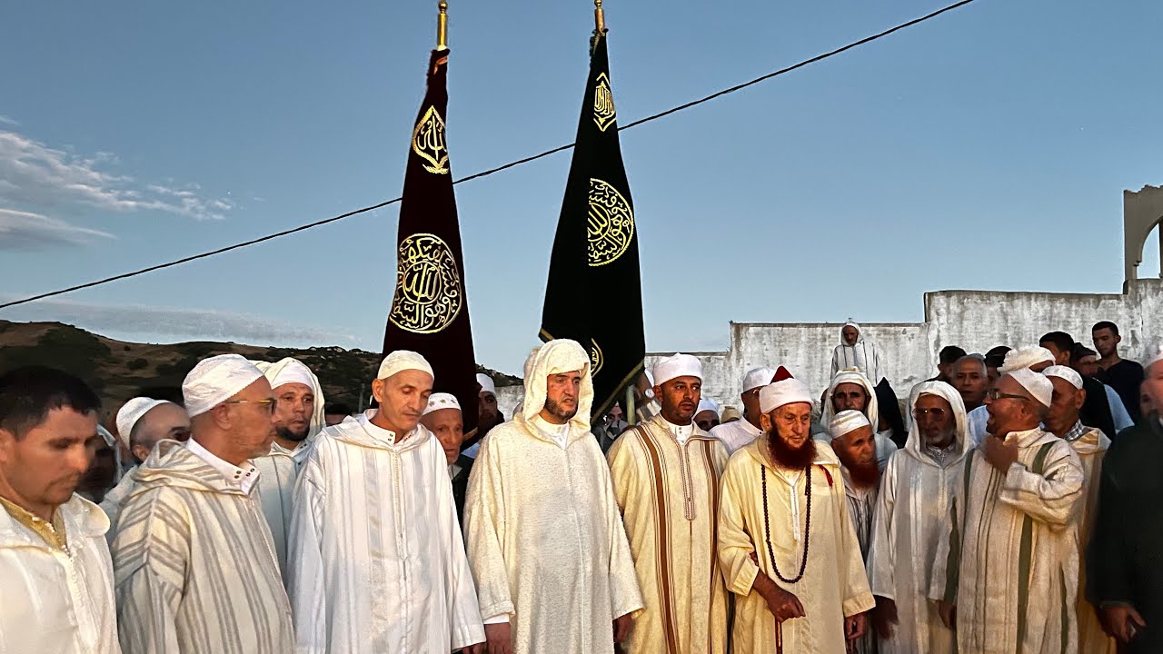 الذكرى السنوية للزاوية العجيبية الدرقاوية الشاذلية بقرية زيانش نواحي تطوان