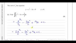 WMA12/01 IAL (Edexcel) P2 June 2021 Q5 The Trapezium Rule, Integration