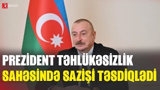 İlham Əliyev Təhlükəsizlik Sahəsində Sazişi Təsdi̇qlədi̇ - Rtv