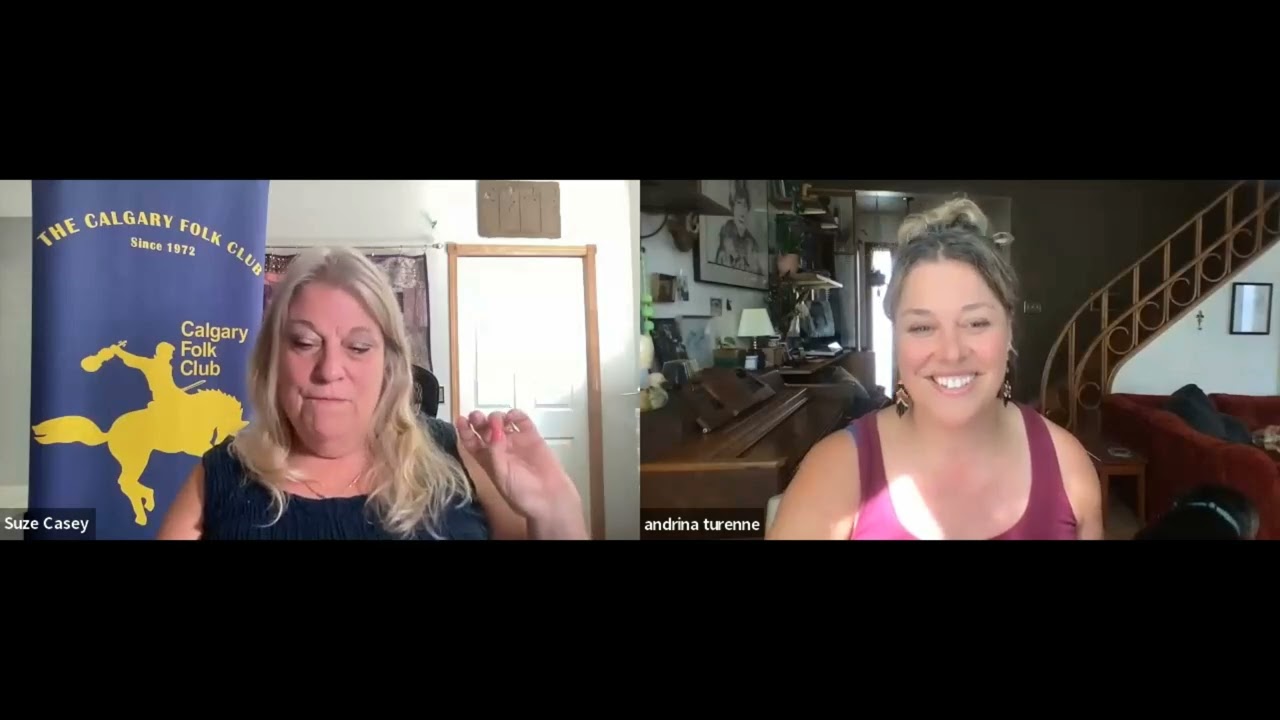 Andrina Tureene at the Calgary Folk Club September 20