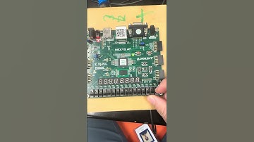 Clock-Division using Xilinx FPGA and LED output