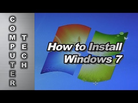 How to Install Windows 7 Operating System, Drivers ...