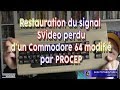 Commodore 64 modifi par procep et remis en tat dorigine