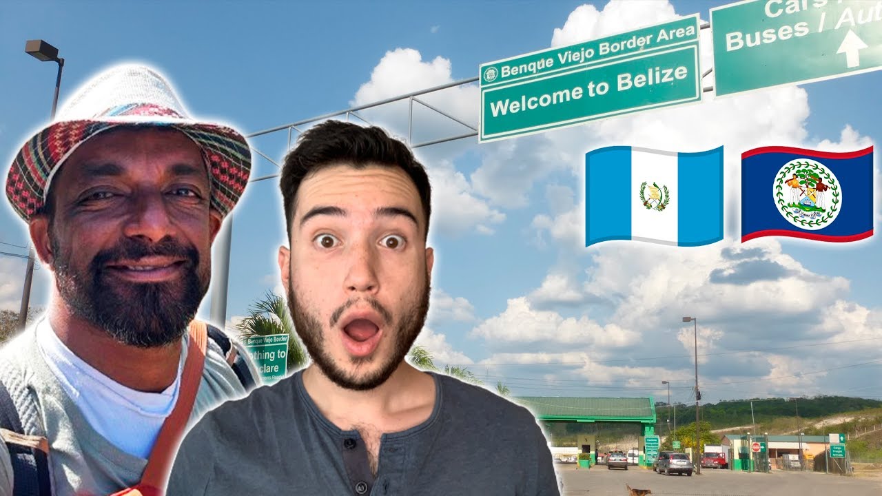 ASÍ ES la FRONTERA GUATEMALA - BELICE 🇬🇹🇧🇿 Melchor de Mencos | Benque Belize