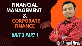 Relevant and Irrelevant Theory | Unit 3 Part 1| Financial Management and Corporate Finance