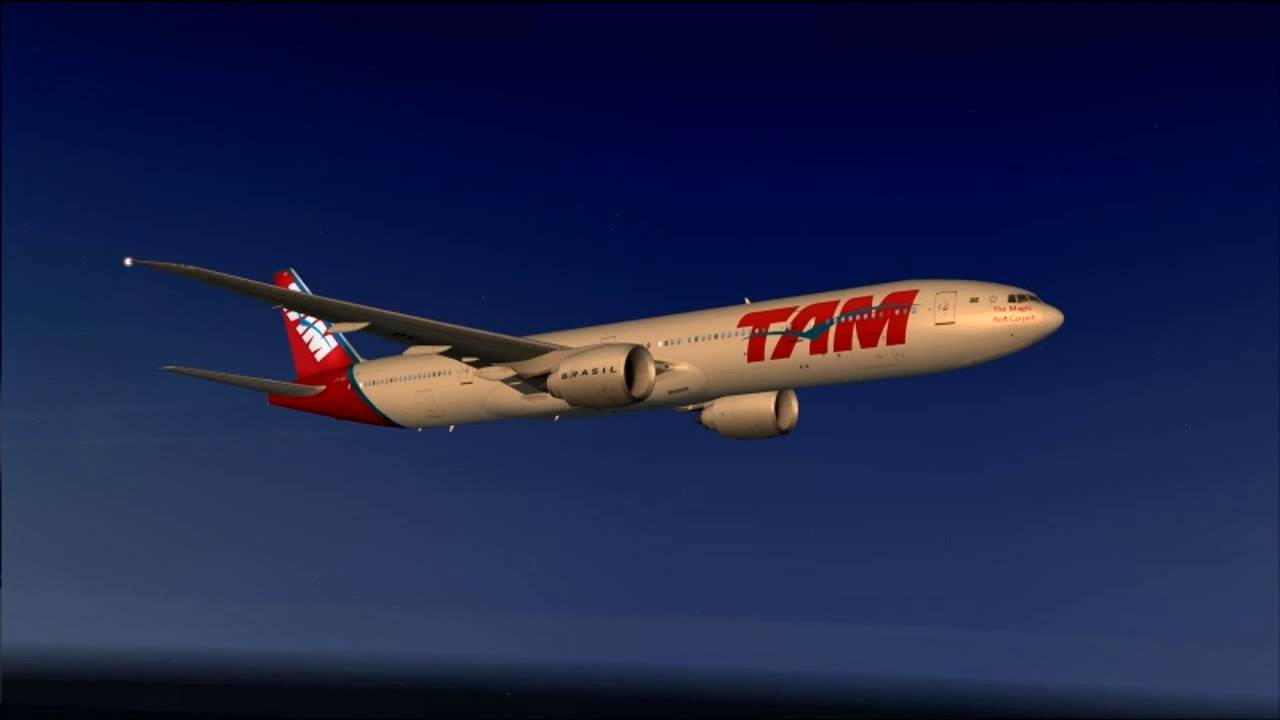 JJ8084 777-300ER LATAM SAO PAULO GRU - LONDON