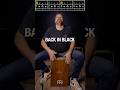 Back In Black On Cajon Famous Songs mp3