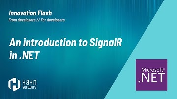 An introduction to SignalR in .NET
