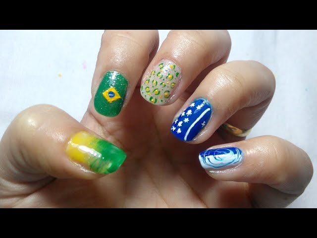 De olho na copa: 7 nail arts verde e amarelo para assistir aos