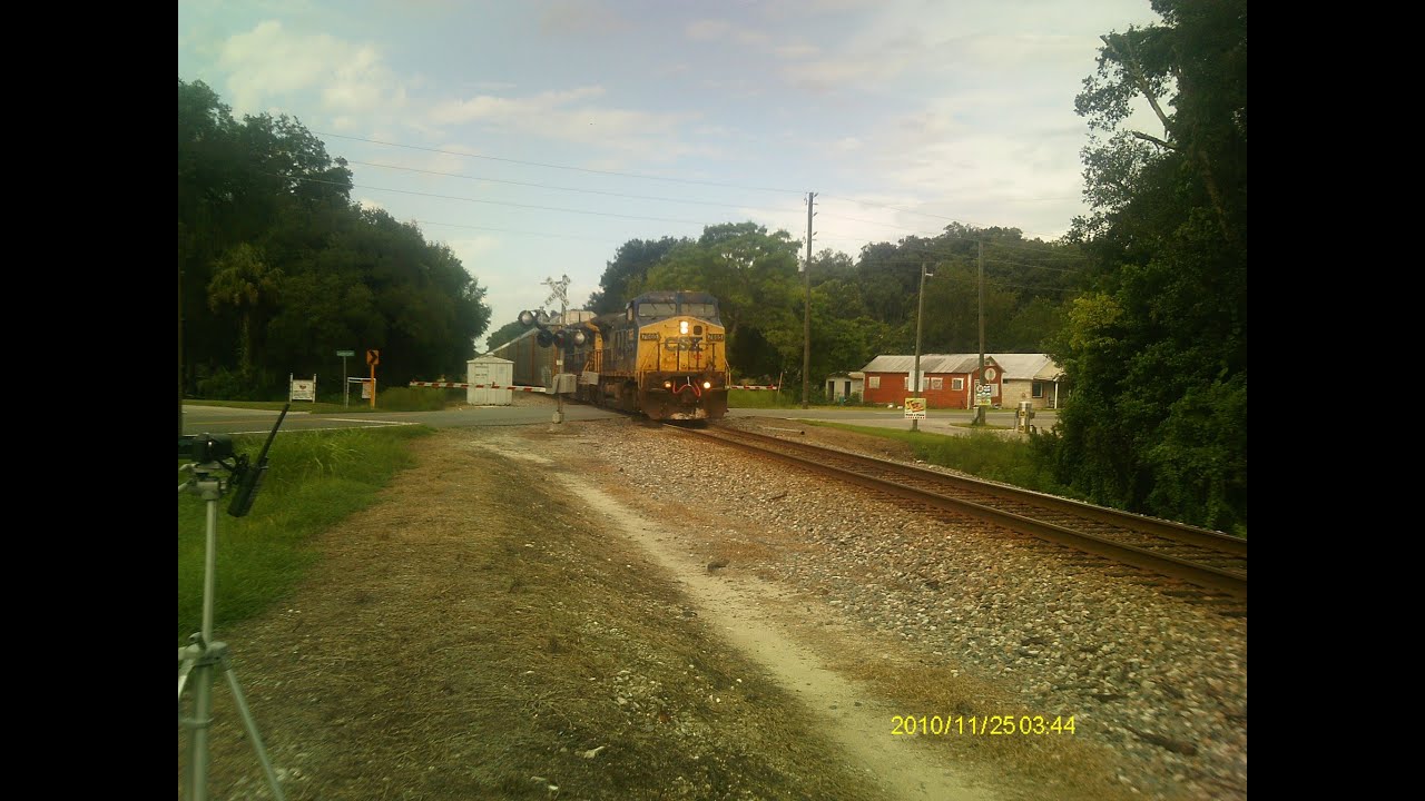 Railfanning the CSX S Line - Plant City to Bushnell, FL | Railfanning with Larry