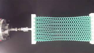 Narrow waisted shaped auxetic meta-material screenshot 5