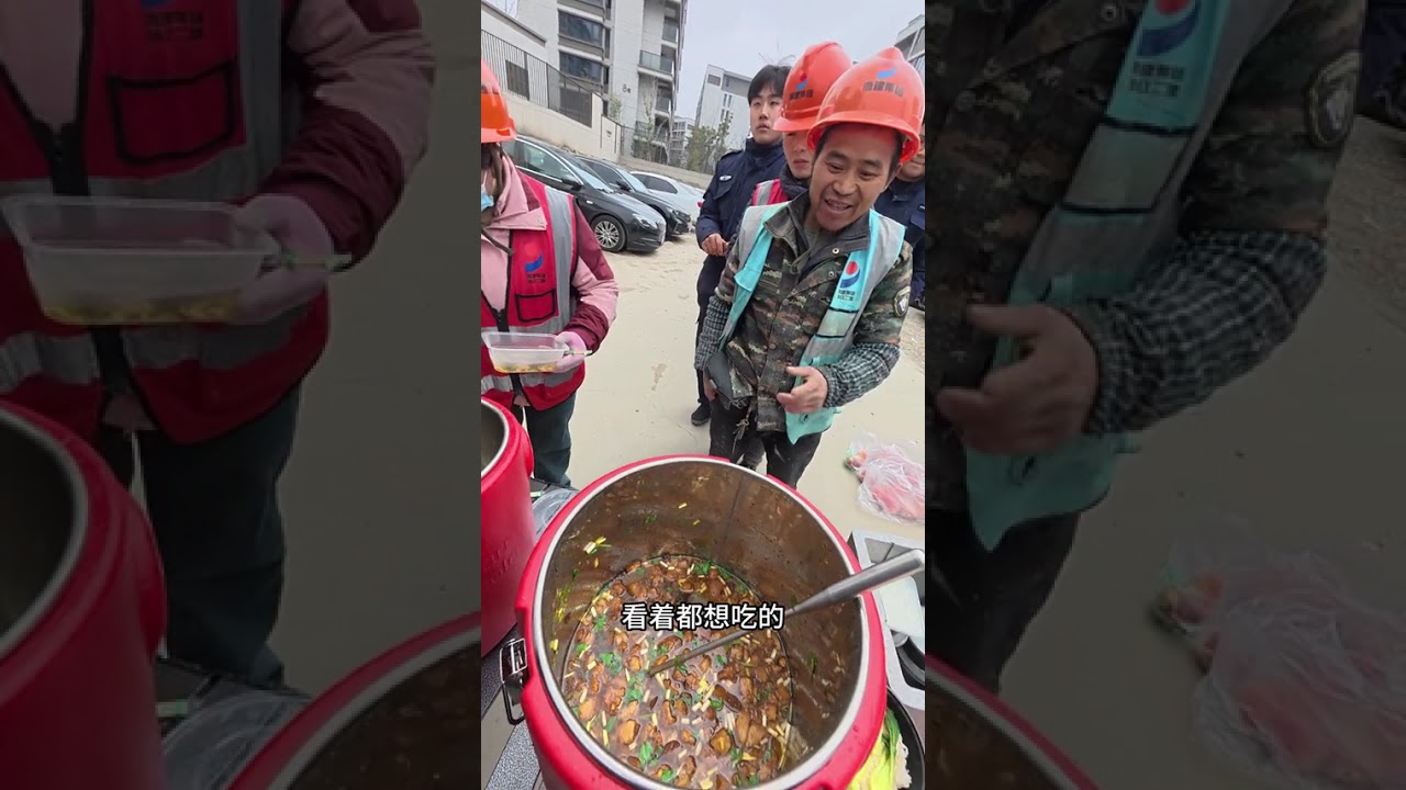 卤肉饭回归啦，大概有五天没做了，今天加个热汤搭配一下#工地摆摊 #盒饭小王子 #红烧肉 #工人
