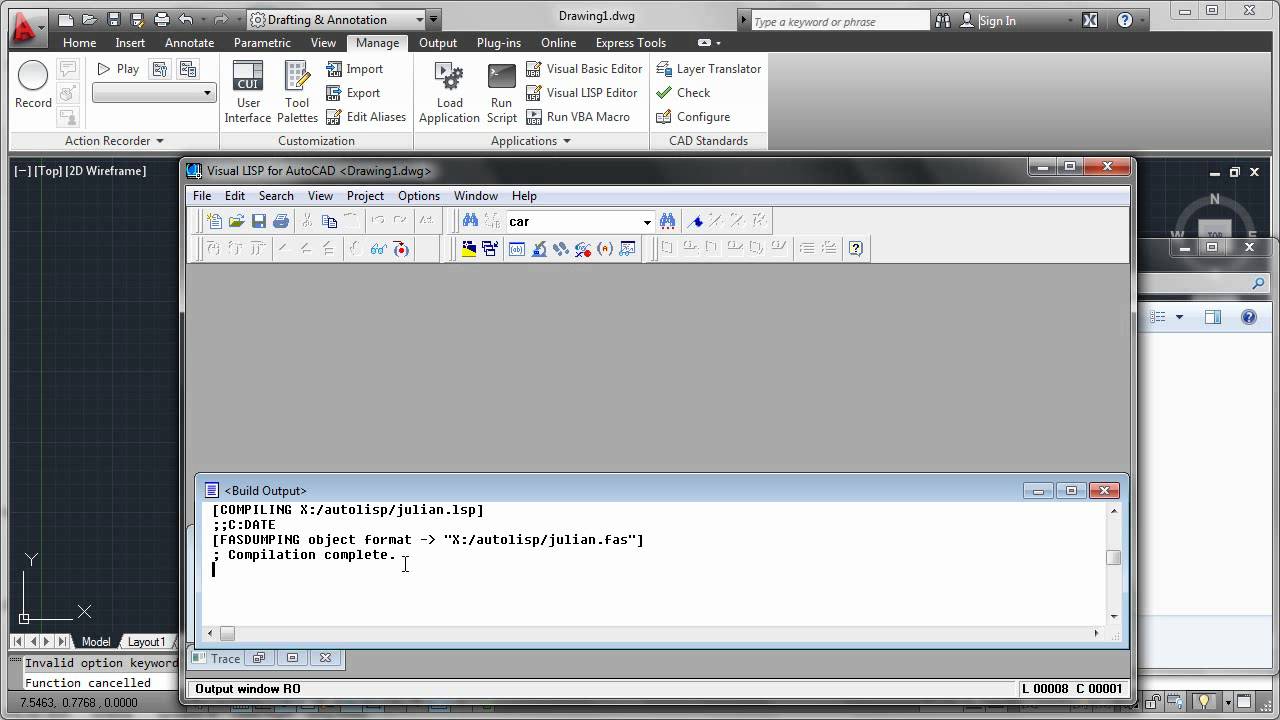 tool new album Robert Green: Customizing with AutoLISP Part 6