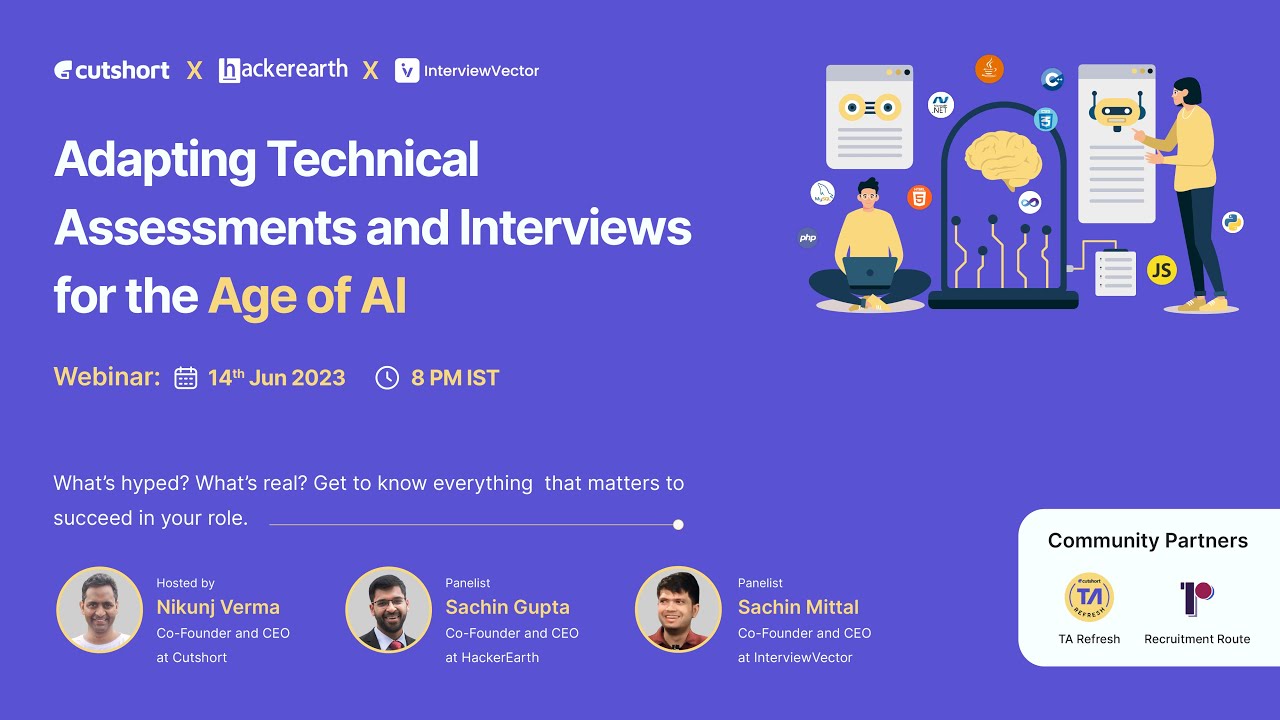 [Webinar] Adapting Assessments and Interviews in the Age of AI | 14th ...