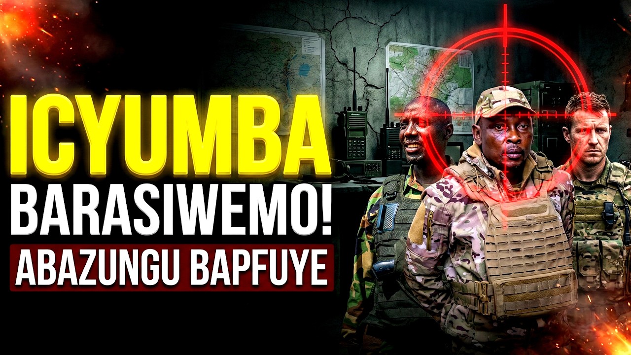 ICYUMBA YARASIWEMO! Gen MAKENGA yari arimo, Abazungu 3 bapfanye na Willy Ngoma.
