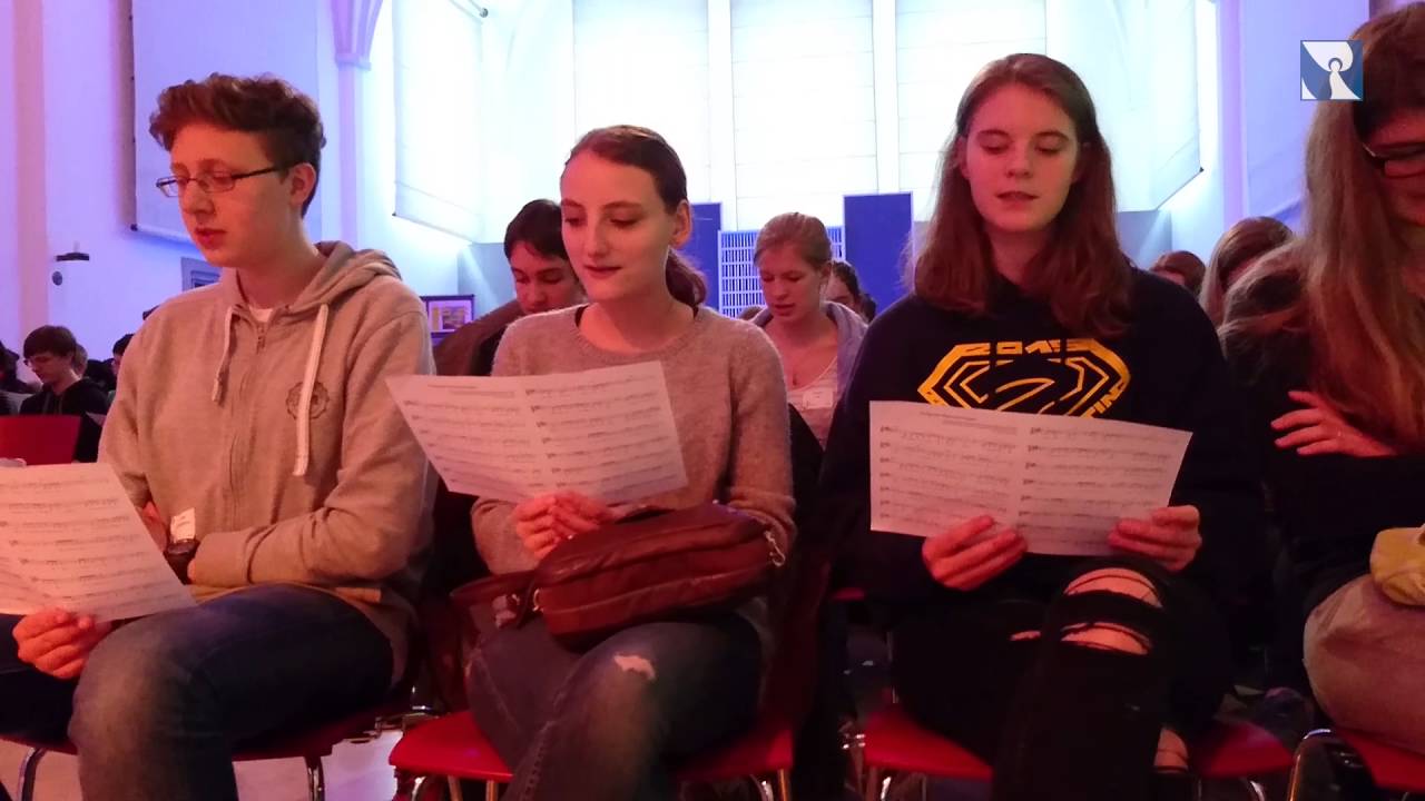 WJT-Hymne: Jugendliche aus dem Erzbistum München und Freising üben fleißig krakau auschwitz