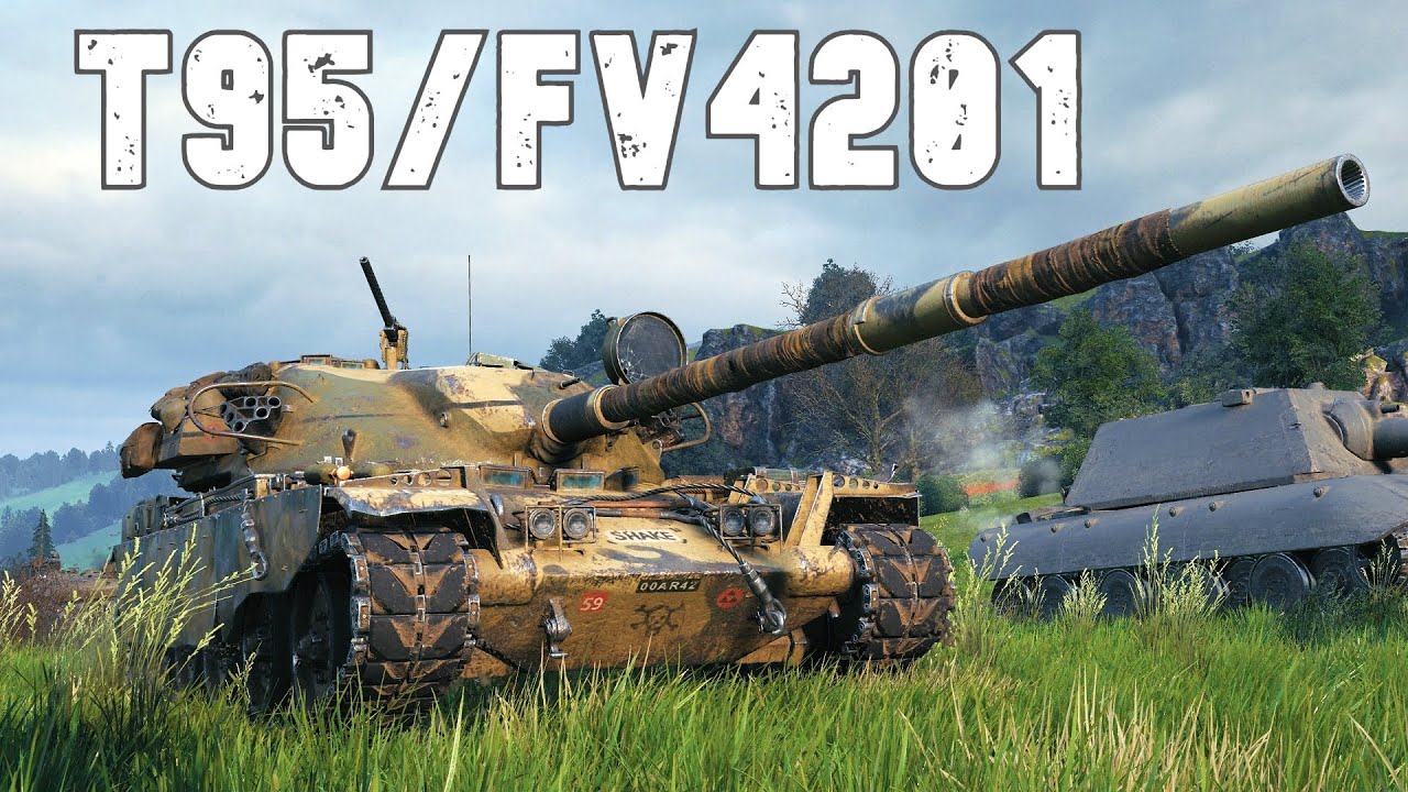 World of Tanks T95/FV4201 Chieftain - 4 Kills 12,6K Damage