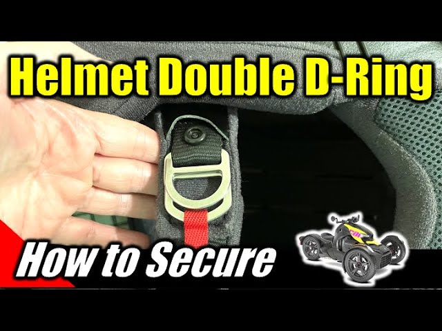 clip instead of d ring on motorcycle helmet ZYRELYNX Quick Release Buckle Kit Ratcheted Helmet Chin Strap Adapter Upgrade your helmet with The Helmet Clip Double D-Ring Motorcycle Chinstrap: How