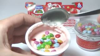 Yogurt Danone Super Mario.m&Ms.