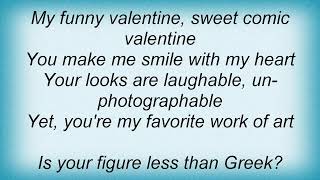 Andy Williams - My Funny Valentine Lyrics