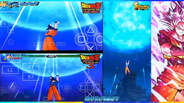 Super Spirit Bomb Comparison Dragon Ball Z Tenkaichi Tag Team, Budokai Tenkaichi 3 and Legends.