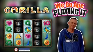 ① Gorilla Slot! ✅Let’s Play Slots ✅Novomatic Slots ✅Slot Machines ➜ Bonus Game ⚡Big Wins ⚡ screenshot 5