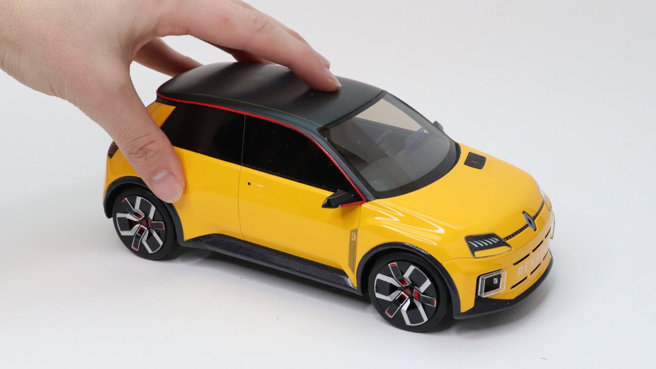 RENAULT 5 E-TECH PROTOTYPE - Miniature OTTOmobile 1/18 - YouTube