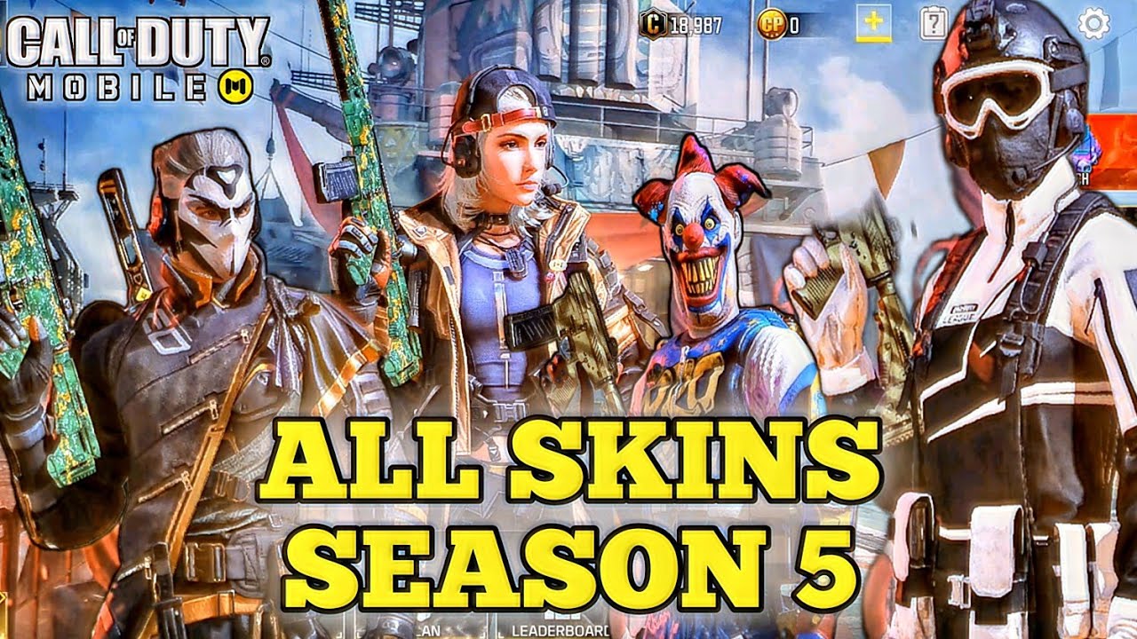🤔 CUÁL TE GUSTÓ MÁS 🤔 TODAS LAS SKINS TEMPORADA 5 🚨 ALGO FLOJAS NL ...