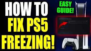 PS5 Freezing Up? Try THIS! How to Fix PS5 Freezing Mid Game or on Home Screen! screenshot 4