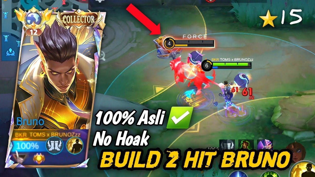 RAJA BRUNO IS BACK ! BUILD BRUNO 2 HIT MUSUH MAT1 100% ASLI !! 