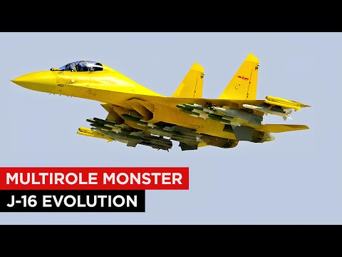 China COPIED Russia S Su 27 And Created A MONSTER J 16 Evolution