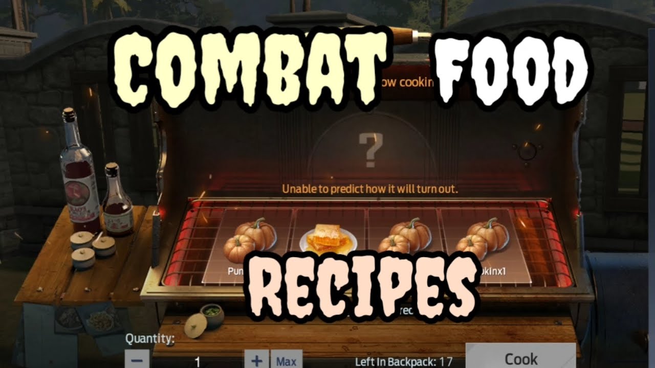 Undawn | Combat food Recipes[Guide] - YouTube