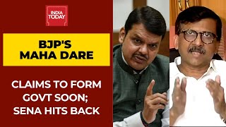 BJP Dares To Form Govt In Maharashtra Soon; Shiv Sena Hits Back