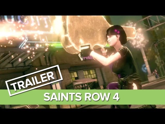 Saints Row IV announcement trailer takes leave of its senses