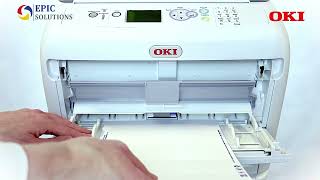 How To Print Business Cards from OKI printers